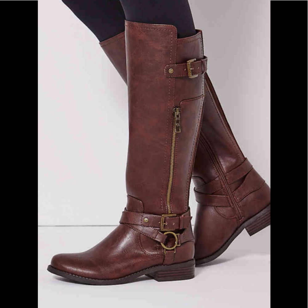 🔥G By Guess Herly Wide Calf Riding Boot🔥